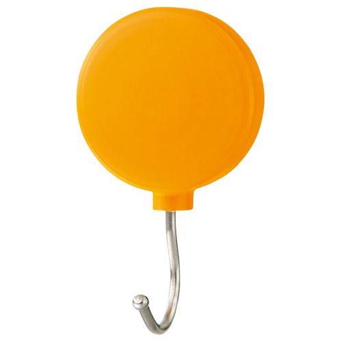 Rakuten - プラマグネットフック　スイング式　耐荷重約3kg　オレンジ　1セット(10個)