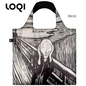 LOQI ローキー　eco-bag エコバッグ　Museum Collection Edvard Munch/The Scream,1831 EM.SC