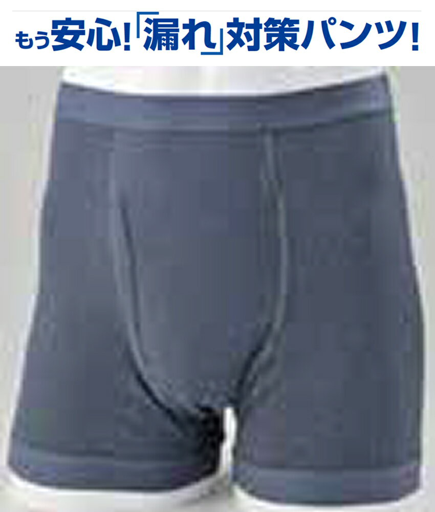 紳士ちょいモレ対策ボクサーパンツ 3色組n3864-7088
