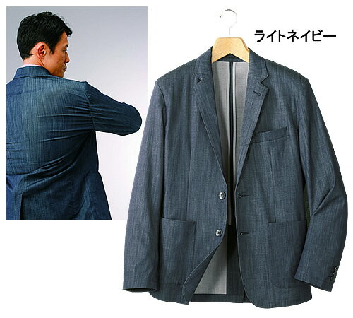 気軽に着られる軽量ストレッチジャケット