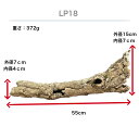 (LP18~LP21)バージンコルク コルク樹皮 シェルター 筒型 枝分かれ Lサイズ 縦49~60cm 養生 板付 活着 ビバリウム レプタイル コウモリラン エアプランツ ビカクシダ 爬虫類 昆虫 両生類 ジャングルディスプレイ