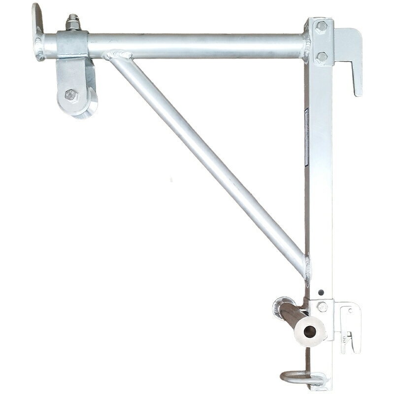 アルミプーリーブラケット Iqシステム用 PNFZ2N-I 自在金車付き Jマートオリジナル 荷揚げ 金車 足場