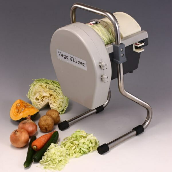 楽天ジャパンネットひたち楽天市場店千葉工業所 Vegg Slicer ベジスライサー 野菜スライサー 幅310×奥行320×高さ516mm 単相100V電源