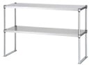 シンコー 上棚 U2-1200型 SUS430 U2-12030-1200 幅1200×奥行300×高さ1200(mm)