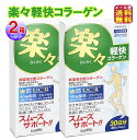 関節サポート サプリ 非変性ii型コラーゲン 非変性2型コラーゲン 悠歩【楽々軽快コラーゲン(60カプセル)(2個セット)】【メール便 送料無料】 【ポイント 2倍】進化型コラーゲン 関節サプリ ヒザ 関節 痛み グルコサミン プロテオグリカン 関節リウマチ 関節痛(4)