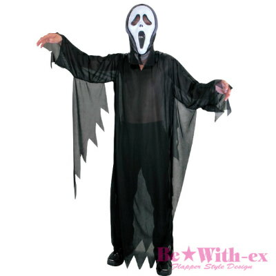 スクリーム コスチューム ハロウィン【キラースクリーム （Mサイズ）男性用】【ポイント 倍】スクリー..