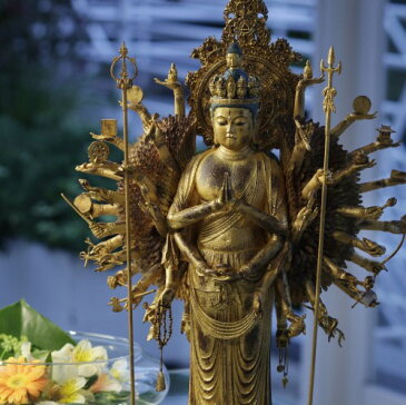 仏像 フィギュア 置物 リアル仏像 千手観音 送料無料【イSム(イスム) イSム Standard 千手観音】【送料無料】【ポイント 倍〜5倍】どこまでも造り込まれた究極の造型 sl