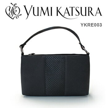 【桂由美 ブラックフォーマルバッグ YKRE003】ポイント 倍フォーマルバッグ 黒 大きめ 布 卒