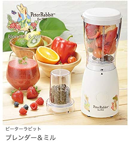 ミキサー ブレンダー ミル コーヒー豆 ピーターラビット【ピーターラビット ブレンダー&ミル PX-21】【ポイント 倍】フルーツ&野菜ジュース オリジナルドレ...