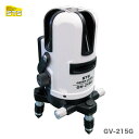 〈STS〉グリーンレーザー墨出器 GV-215G(受光器・三脚 別売)