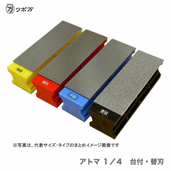〈ツボ万〉 アトマ 1／4　替刃 平型 極細目 ATM1/4F-12C