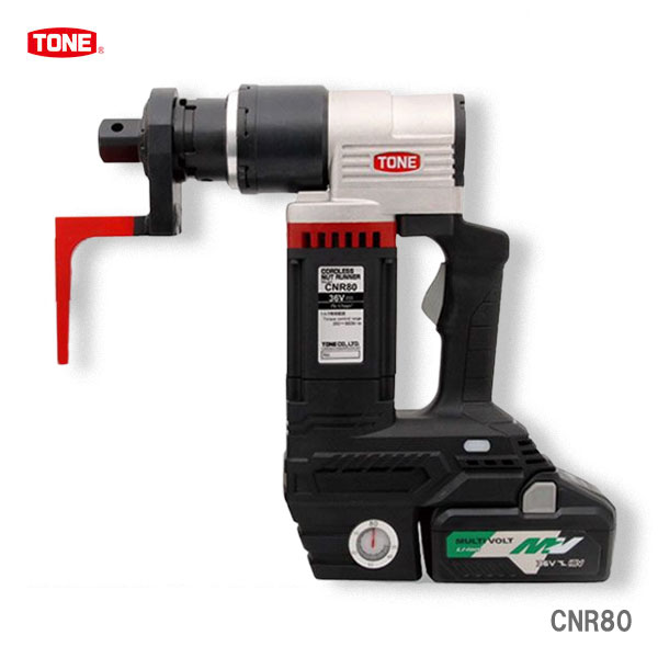 メーカー分類：トネTONE（前田金属工業）　トネ　コードレスナットランナー　CNR80 【新入荷】【オススメ】〈トネ〉　トネ　コードレスナットランナー　CNR80 《仕様》 図表にて、『品名・品番・サイズ』等よりご確認ください。（※図表は、メーカー公表の物を流用しております。当店にて取扱いの無い品も、含まれる場合がございます。） 【在庫がある場合】2〜3営業日以内に発送します。※当店では別サイトでも販売を行っております。サイト上では在庫有りの表示がありましても、 稀に在庫切れの場合もございます。その様な場合は、何卒ご容赦ください。（別途メール等にて、ご連絡させていただきます。） 1