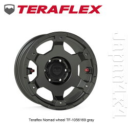 TeraFlex製 Nomadホイール 17インチ PCD139.7x6穴 (グレー)