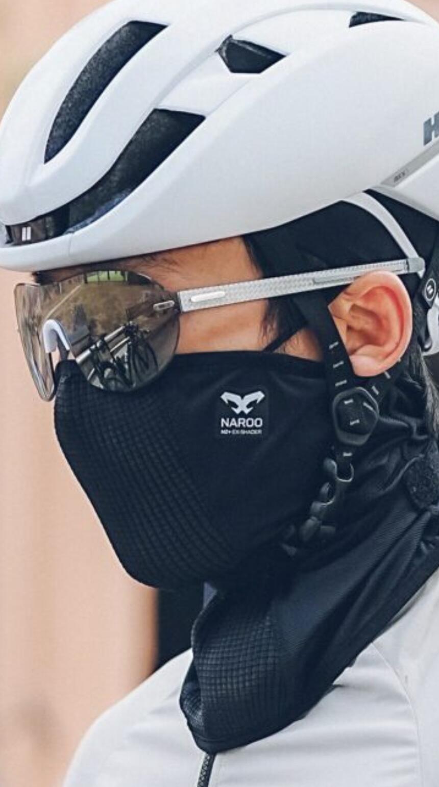 NAROO MASK N2+ �Ƶۤ��ڤˤǤ���UV���åȥե������ޥ��� �֥�å����ۥ磻�� �ե꡼������ �˽����� ���Ƥ��к��ޥ���