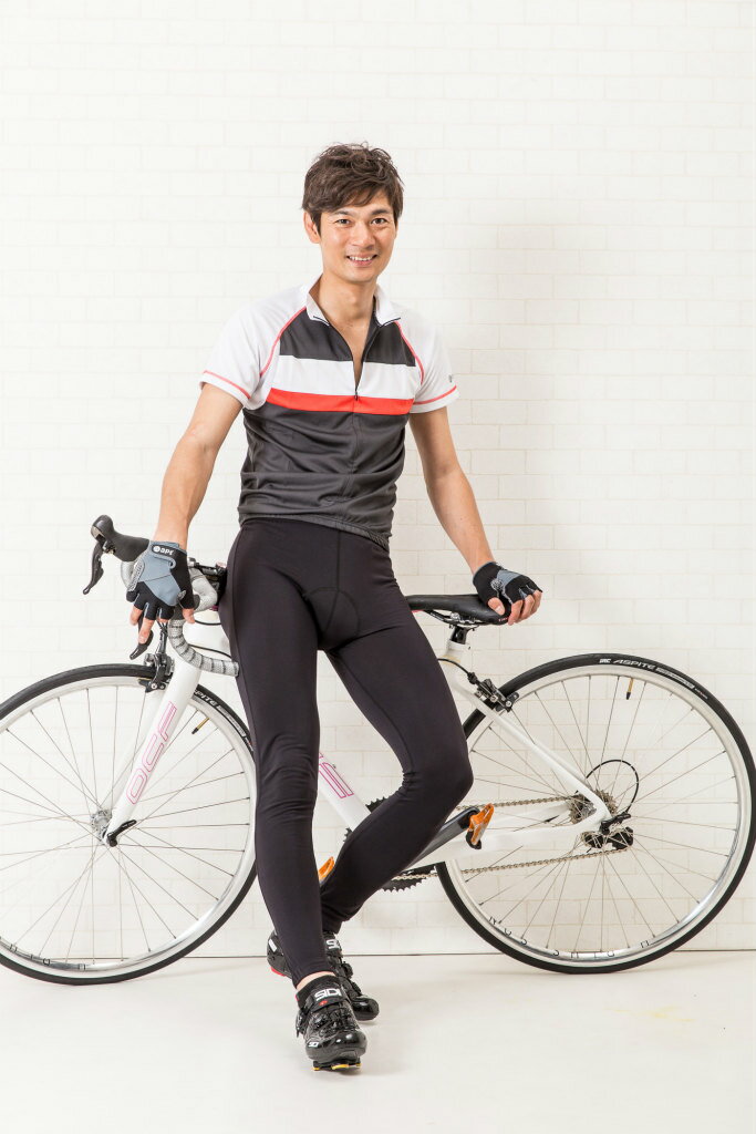 apt'サイクリングロングタイツUVカット春夏用