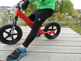 apt'キッズ暖かい裏起毛ランバイク用パッド付きパンツ
