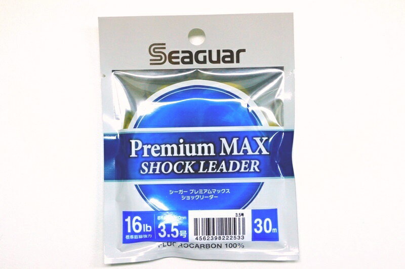 クレハ KUREHA シーガー プレミアムマックス ショックリーダー 30m 16lb #3.5