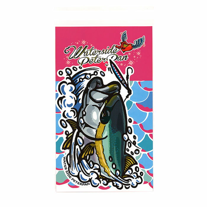 ウォーターサイドピーターパン ラージサイズ BITE ヒラマサ ステッカー