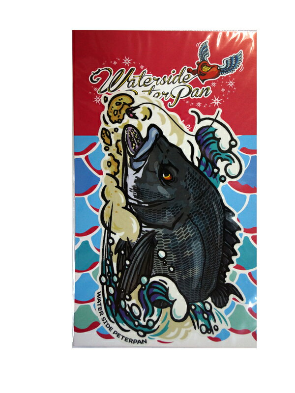 ウォーターサイドピーターパン ラージサイズ BITEチヌ ステッカー