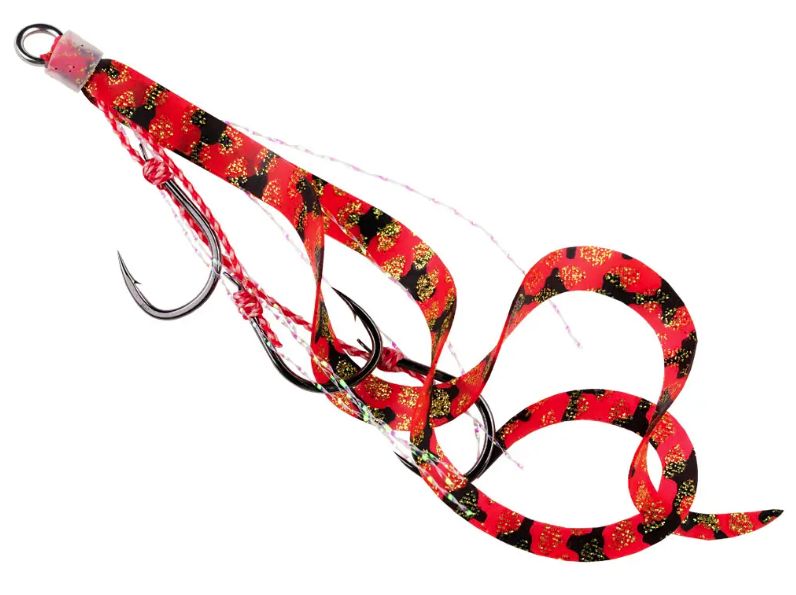 スタート 替ユニット トリプルフックショートカーリー サイズM #55 レッドゼブラ