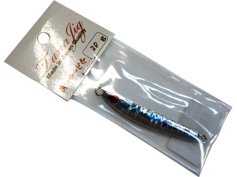 タナジグ あいやージグ 20g #2 シルバーブルーライン