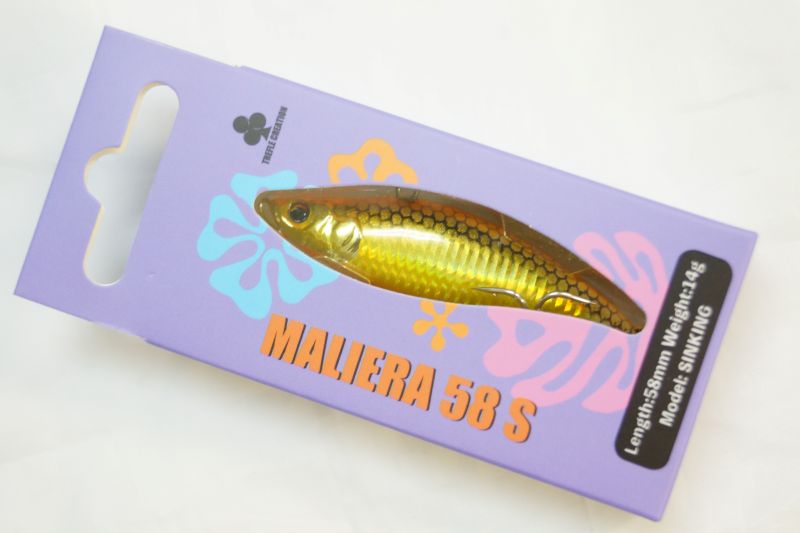 乐天商城 - トレフルクリエーション マリエラ 58S MALIERA 58mm 14g シンキング #オレンジゴールド