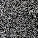 【新入荷】【中古】黒色地に小花が可愛い着物はぎれ