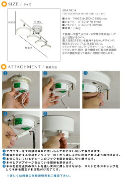 LEDシーリングライト リモコン スポットライト LED リビング用 居間用 ダイニング用 食卓用 省エネ 常夜灯 モダン カントリー ホワイト モノトーン ワンルーム 寝室 子供部屋 個室 おしゃれ 照明 調光 調色 シンプル 明るい 6畳用 8畳用【BIANCA：ビアンカ】(CP4 (PX10-EV