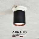 GRID PLUS CEILING DOWN LIGHT グリッドプラスシーリングダウンライト ARTWORKSTUDIO AW-0612 LED内蔵 ダウンライト 100W相当 色調2段階切替 電球色 昼白色 引掛シーリング 簡単取付 内玄関 廊下 洗面 トイレ おしゃれ 照明 ミニマル ホワイト ブラック シルバー (CP4 (PX10