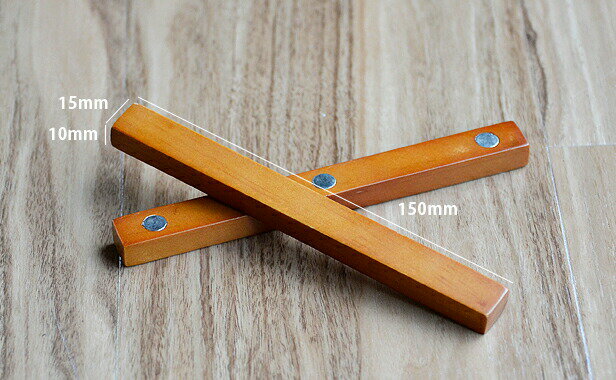 マグネット ウッド WOOD MAGNET BAR 磁石 天然木 パイン おしゃれ 北欧 雑貨 ナチュラル モダン 3点磁石 便利 ブラウン塗装 木目 インテリア キッチン ツール 子供部屋 文房具 ロング 15cm キッズ 黒板 ホワイトボード 冷蔵庫 事務用品 オフィス