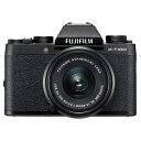 FUJIFILM 富士フィルム ミラーレス一眼カメラ X-T100 レンズキット ブラック X-T100LK-B 新品