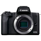 Canon キヤノン ミラーレス一眼カメラ EOS Kiss M2 ボディ ブラック 新品