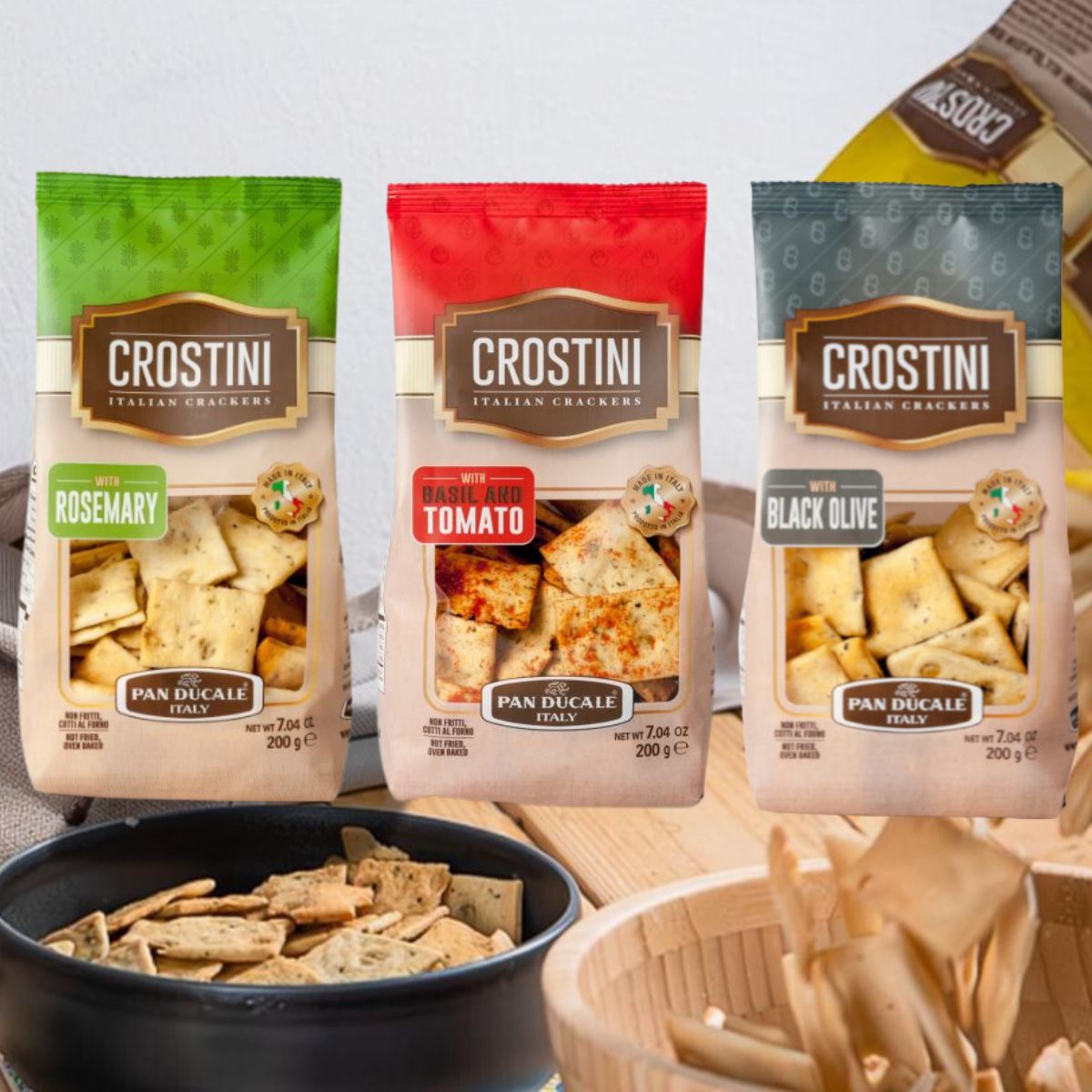 88%OFF イタリア クロスティーニ 3種詰め合わせセット クラッカー スナック クロスティーニ crostini ぷらっとイタリア 賞味期限2025年6月21日