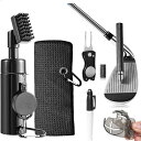 ゴルフクラブ掃除セット スプレーボトル式ゴルフブラシ ゴルフタオル ゴルフ用清潔具 お手入れ用品 ゴルフクリーナー 携帯便利