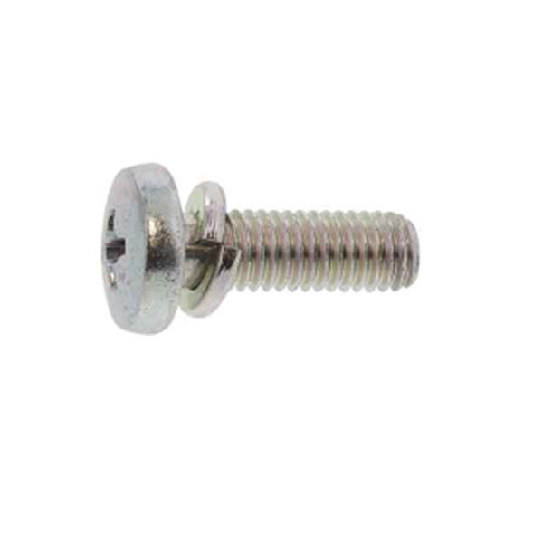 M3X8 (+)バインドP=2 組み込みねじ 鉄(標準) 三価ホワイト