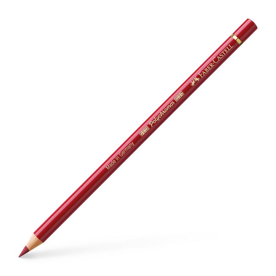 【FABER-CSTELL】ポリクロモス色鉛筆・単色（ミドルカドミウムレッド） 110217