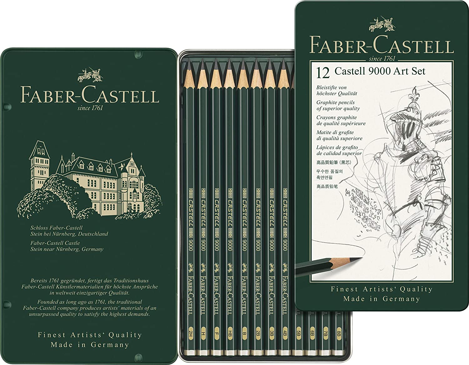 【FABER-CSTELL】カステル9000番パーフェクトペンシル | 文具 文房具 オフィス用品 事務用品 日用品 ステーショナリー 業務用 記念品 119037