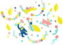 【いろは出版】【バースデー】 パーティガーランドキット flower party AGK-04 | 文具 日用品 記念品 パーティー バースデー 誕生日 誕生日会 赤ちゃん 子供 かわいい 数字 アルバム 飾り プレゼント お祝い