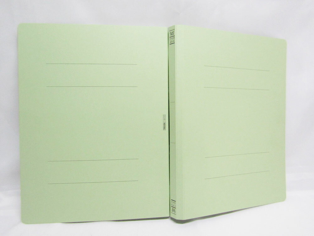 【送料無料50個セット】【コクヨ】フラットファイルV(樹脂製とじ具) フ-V10G 緑 | 文具 文房具 オフィス用品 事務用品 日用品 ステーショナリー 業務...