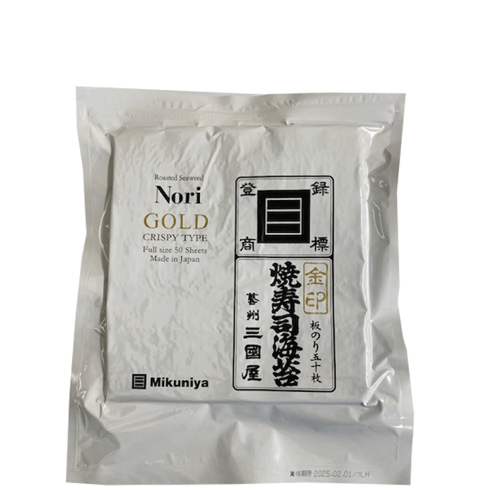 全形焼海苔ゴールド　1袋 全形 焼海苔 ゴールド（50枚入り）× 1袋 広島 老舗 三國屋 高級 海苔のサムネイル