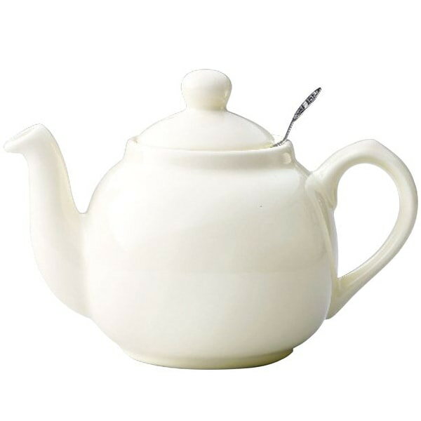 内祝い お返し 送料無料 食器 お中元 御中元 ギフト ティーポット 2cup アイボリー ロンドンポタリー ファームハウス 急須 茶器 喫茶 紅茶 レトロ かわいい 出産内祝い 結婚内祝い 結婚祝い 出産祝い 香典返し 快気祝い お祝い返し お礼 580091