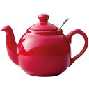\最大全額ポイント還元/ 内祝い お返し 送料無料 食器 お歳暮 ギフト ティーポット 2cup レッド ロンドンポタリー ファームハウス 急須 茶器 喫茶 紅...