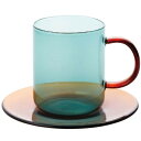 \最大全額ポイント還元/ 内祝い お返し 食器 お中元 夏ギフト ギフト コーヒーカップ マグカップ & ソーサー セット 詰め合わせ 耐熱 カラーガラス グリーン おしゃれ 出産内祝い 結婚内祝い 結婚祝い 出産祝い 香典返し 快気祝い お祝い返し お礼 AR0604495