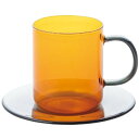 \最大全額ポイント還元/ 内祝い お返し 食器 お中元 夏ギフト ギフト コーヒーカップ マグカップ & ソーサー セット 詰め合わせ 耐熱 カラーガラス アンバー おしゃれ 出産内祝い 結婚内祝い 結婚祝い 出産祝い 香典返し 快気祝い お祝い返し お礼 AR0604496