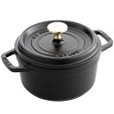 内祝い お返し 送料無料 staub ストウブ キッチン用品 調理器具 母の日 ギフト ピコココット 両手鍋 16cm ブラック 丸鍋 蓄熱 煮込 煮物 IH対...