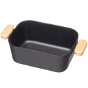 \最大全額Pバック!/ 内祝い お返し キッチン用品 調理器具 母の日 ギフト 鉄鋳物 コンパクト 天ぷらポット デリッシュライフ 長方形 揚げ鍋 保温 IH対...