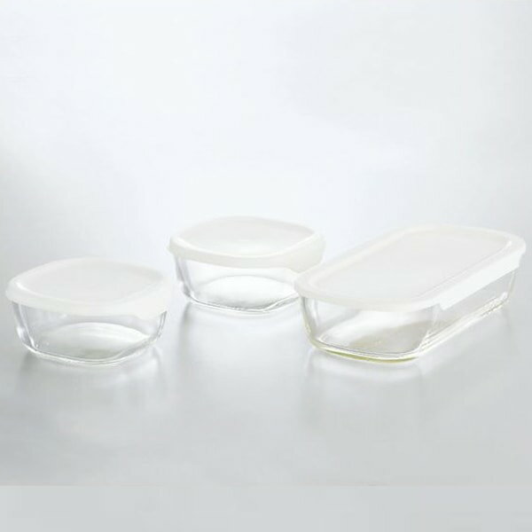 \最大全額ポイント還元/ 内祝い お返し 食器 お歳暮 ギフト HARIO ハリオ 耐熱ガラス 保存容器 キャニスター S 3個 セット 詰め合わせ 蓋付 オー...