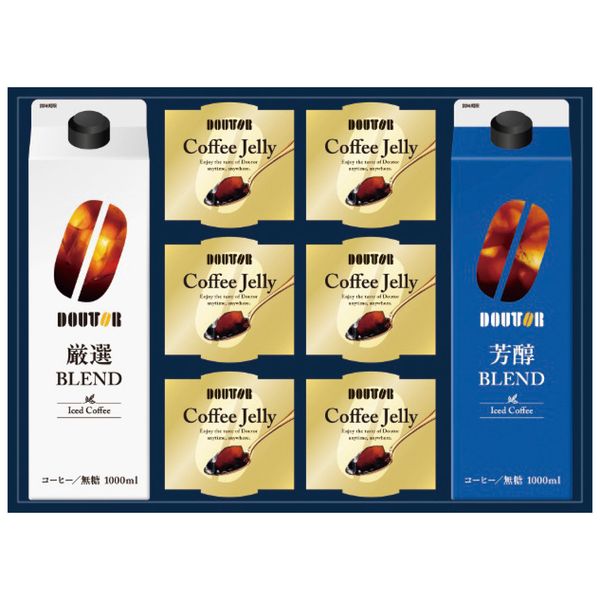 楽天ジャパンギフトお中元 御中元 送料無料 コーヒー ギフト アイスコーヒー 無糖 ドトールコーヒー 珈琲 & ゼリー スイーツ セット 詰め合わせ お菓子 紙パック ドリンク 飲料 食品 グルメ お中元ギフト 2025 夏ギフト 贈り物 お返し 挨拶 お礼 会社 人気 おすすめ DLJ-30R