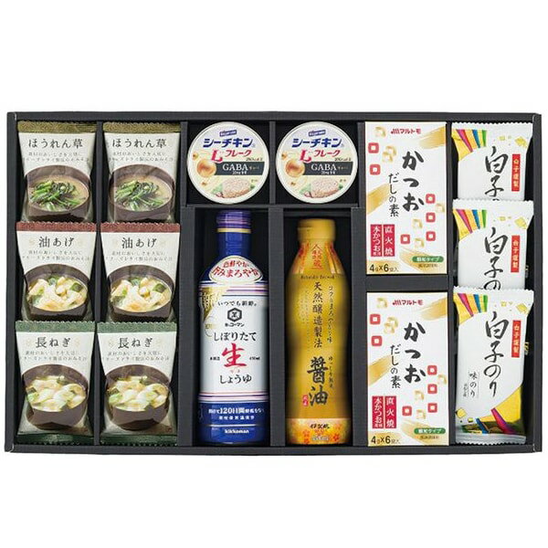 お歳暮 送料無料 和風惣菜 ギフト フリーズドライ 即席みそ汁 味噌汁 だしの素 白子のり 味付け海苔 醤油 セット 詰め合わせ インスタント グルメ 食品 御歳暮 2025 お歳暮ギフト 贈り物 お返し 挨拶 お礼 会社 ランキング 人気 おすすめ EM-DON