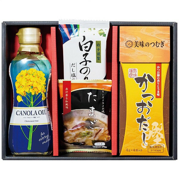 内祝い お返し 送料無料 惣菜 お歳暮 ギフト 和食 味付け海苔 味のり 白子のり 調味料 油 だし スープ ..